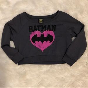 Cropped Batman sweatshirt